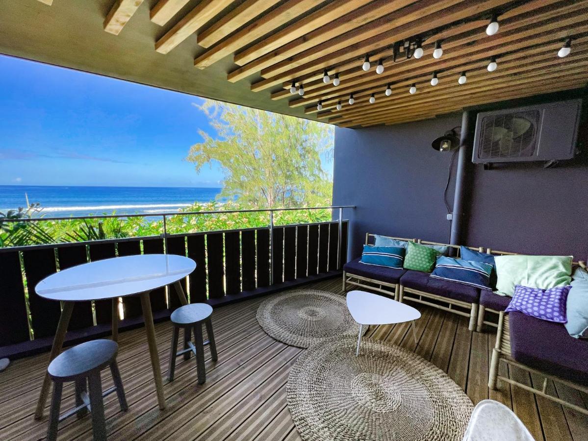 Le Petrel Bleu - Appartement Sur La Plage Des Tortues A Saint-Leu Eksteriør bilde